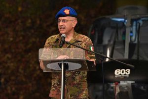 Il generale di corpo d'armata Danilo Errico