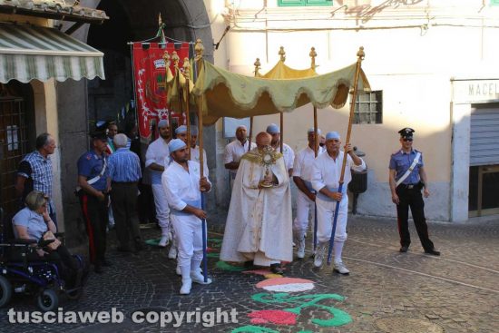 Canepina- La processione del Corpus Domini