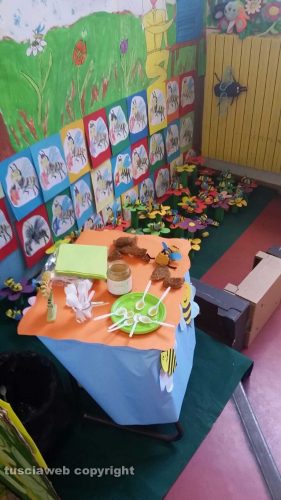 Viterbo - Lavori di fine anno dei bambini della scuola dell'infanzia sezione A e G dell'Ellera