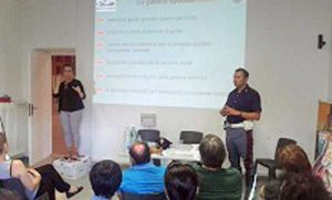 L'incontro della polstrada all'associazione "Perché io segno"