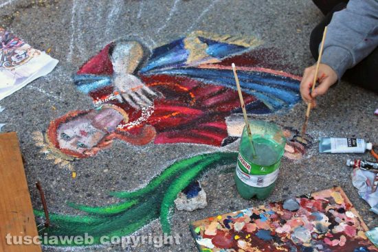 Canepina - Infiorata in occasione di Santa Corona