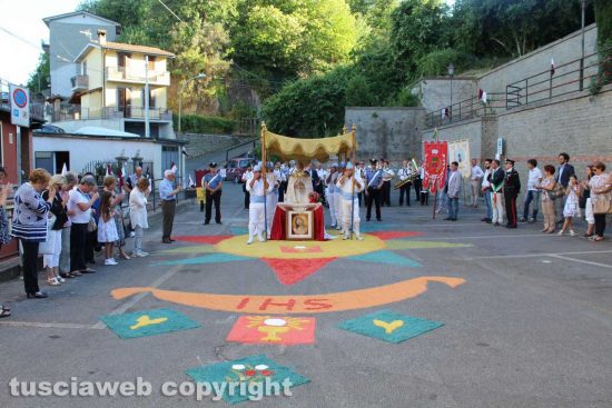 Canepina- La processione del Corpus Domini