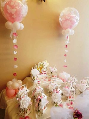 Un allestimento di Jessica Venturini di Vilù Balloon art e party decoration