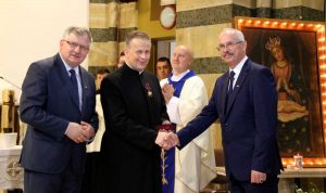 Cerimonia di consegna della medaglia d'oro al merito 