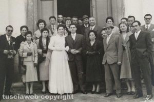 Il matrimonio Mazzi - Scipinotti a San Michele in Teverina