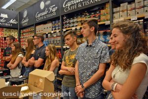 I ragazzi del liceo scientifico di Viterbo
