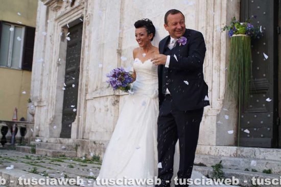 Orte - Il matrimonio del consigliere comunale Gianluca Grancini con Chiara Ralli