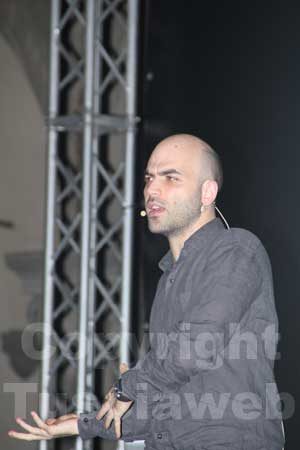 Roberto Saviano a Caffeina nel 2010