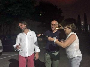 Viterbo - Bellocchio festeggia dopo l'elezione