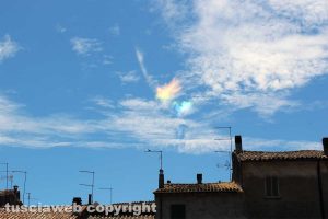 Due macchie di luce nel cielo di Gradoli