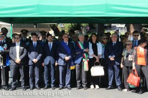 Viterbo celebra la Festa della Repubblica - Le autorità