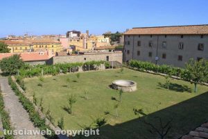 Viterbo - Monastero di santa Rosa - Il giardino