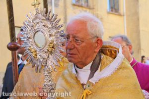 Il vescovo di Orvieto Benedetto Tuzia