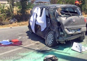 Terni - Schianto mortale a Vocabolo Sabbione