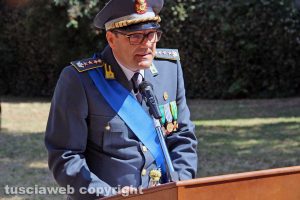 Viterbo - La festa della finanza - Il omandante Giosuè Colella