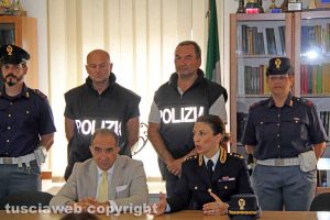 La conferenza stampa in Questura