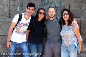 Viterbo - Gli studenti del liceo scientifico
