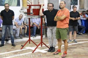 Viterbo – Santa Rosa – Le prove di portata dei facchini