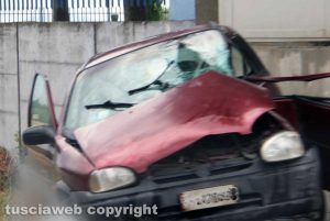 Viterbo - Incidente sulla Tuscanese