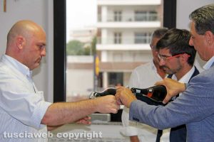 Viterbo - Presentazione centro studi Il leone - Il momento del brindisi