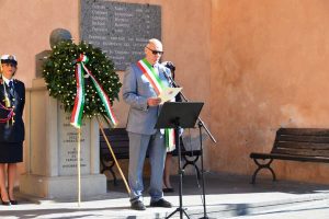 Tarquinia - Festa della Repubblica - Il sindaco Mazzola ricorda Domenico Emanuelli