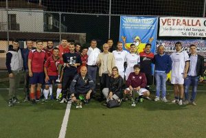 Sport - Calcio a 5 - Angelo Peruzzi al memorial Andrea Testa