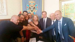 Il presidente del consiglio comunale Marco Ciorba a Nola