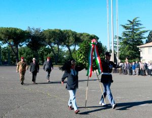 La cerimonia per gli ex allievi marescialli del quarto, quinto e sesto corso