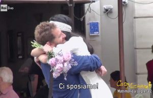 Matrimonio a sorpresa per Davide Dormino -su Rai3