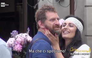Matrimonio a sorpresa per Davide Dormino -su Rai3