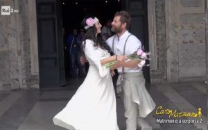 Matrimonio a sorpresa per Davide Dormino -su Rai3