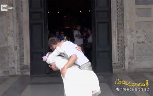 Matrimonio a sorpresa per Davide Dormino -su Rai3