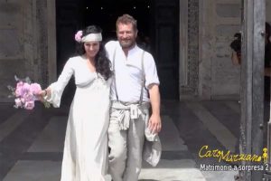 Matrimonio a sorpresa per Davide Dormino -su Rai3