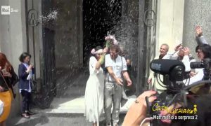 Matrimonio a sorpresa per Davide Dormino -su Rai3