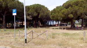 Tarquinia - Area camper nell'abbandono