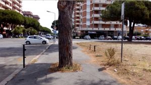 Tarquinia - Area camper nell'abbandono