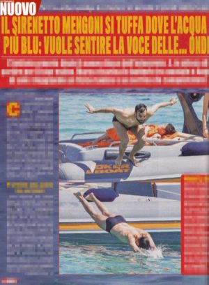 Ajaccio - Marco Mengoni sulle pagine del Settimanale nuovo