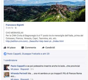 Civita di Bagnoregio sul sito Cnn - Il commento di Miranda Perinelli