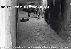 Viterbo - Branco massacra giovane nel centro storico