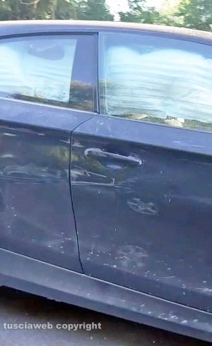 Montefiascone - Frontale tra due auto