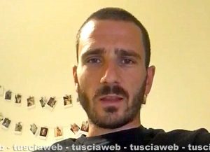 Il videomessaggio di Leonardo Bonucci ai facchini di santa Rosa