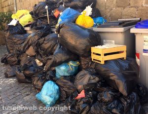 Viterbo - Discarica a cielo aperto sotto piazza Verdi