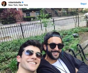 Bolle e Mengoni a New York