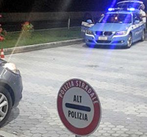 Posto di blocco della polstrada