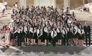 L'Associazione filarmonica vejanese a Roma