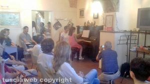 Valentano - Il saggio di musica delle allieve della maestra Manuela Cola