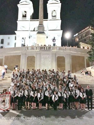 L'Associazione filarmonica vejanese a Roma