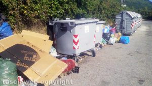Viterbo - Isola ecologica in strada Respoglio