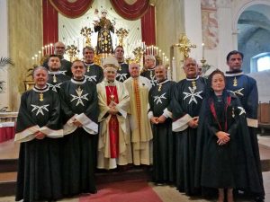 La Delegazione di Viterbo - Rieti del Sovrano Militare Ordine di Malta alle Celebrazioni antoniane della Diocesi di Rieti