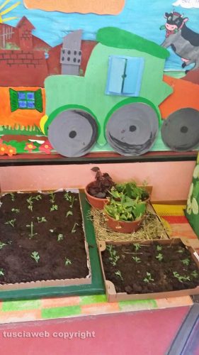 Viterbo - Lavori di fine anno dei bambini della scuola dell'infanzia sezione A e G dell'Ellera